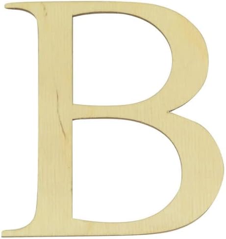 Опаковка гръцки букви Baltic Birch Beta размер на 1,3 инча x 1/8 от инча, за да работи от дърво, художествени