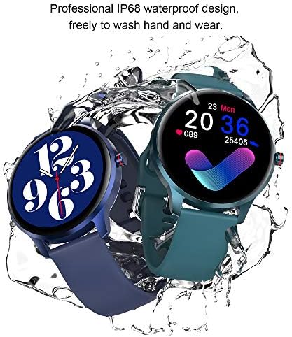 Смарт часовници IP68 Водоустойчив Смарт часовници за телефони с Android и iOS, Тракер активност с Пълноцветен