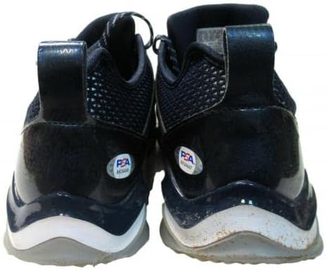 Карлос Кореа Подписа BP Носимые футболни Обувки за трева обувки PSA/DNA Correa LOA 79329 - футболни Обувки, MLB с автограф