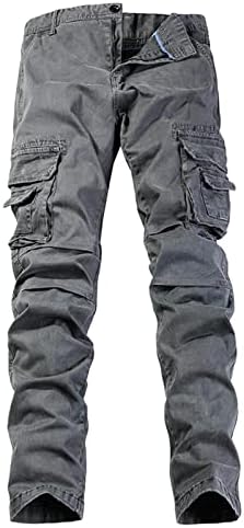 Мъжки Ежедневни Панталони-Карго Свободно Намаляване на OVERMAL, Улични Туристически Панталони От Памук кепър лента през Бойни Панталони