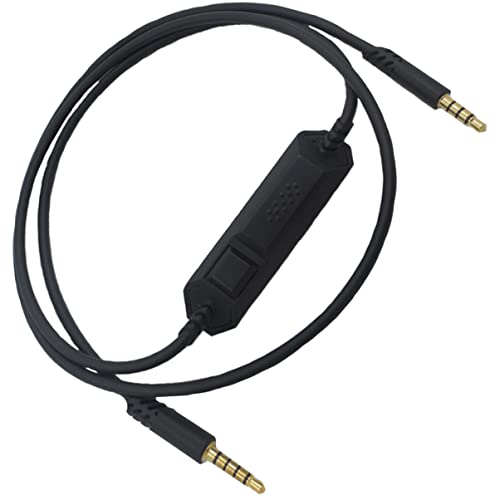 Кабел UKCOCO, Слушалки и 3 бр. Сменяеми комплект слушалки за хендсфри Astro Кабел-Вграден удължител за управление на аудио системата към играта кабел Aux Проводник, за да и?