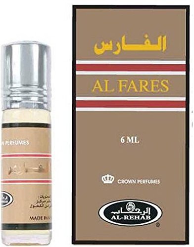 Устойчиви на парфюми AL-Rehab Al Fares Attar, не съдържащи алохола, 6 мл.