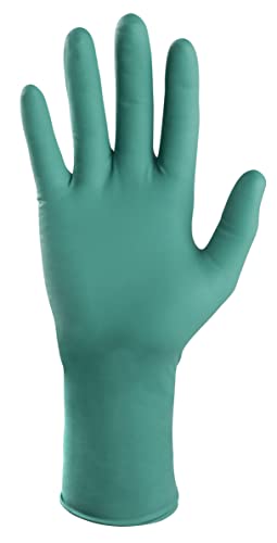 Ръкавици за еднократна употреба от хлоропрена без прах ChemDefender | 5 Mil - XL | Химическа устойчивост, Текстурирани върховете