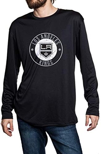 Мъжка риза NHL Свободно Намаляване на Performance Rashguard, Впитывающая Влагата, С дълъг ръкав