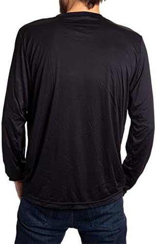 Мъжка риза NHL Свободно Намаляване на Performance Rashguard, Впитывающая Влагата, С дълъг ръкав