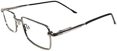 Компютърни очила На lifestyle Crizal с лещи сив метал с правоъгълна форма 50 мм unisex_alacfrpr3049