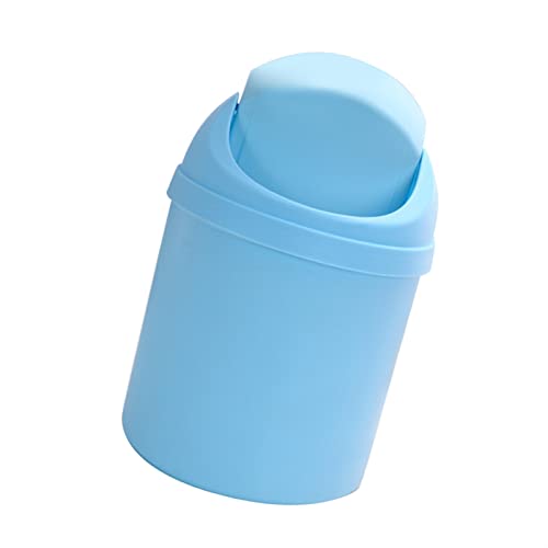 ALLMRO Малка кофа за Боклук Мини-Кофа за Съхранение на Кухненски Пластмасови Десктоп с Капак на Малката кофа за