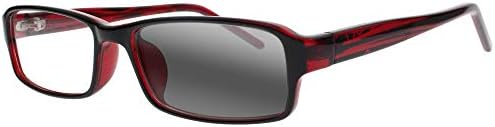 SightPerk Мъжки И Женски Правоъгълни Бифокални Очила За Четене, Преходен, Фотохромичните Очила С защита От Uv