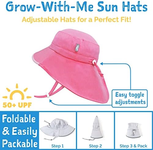 Солнцезащитная шапка с регулируем Водоустойчив покритие за момичета за ЯНУАРИ и юли