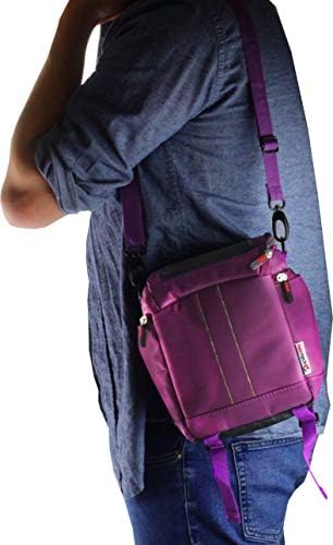 Калъф за носене и пътна чанта за slr камери Navitech Purple DSLR фотоапарат, Съвместим с Nikon D810