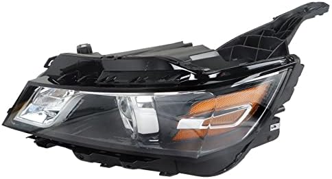 Silscvtt Замяна за 2014-2020 Chevy Impala Седан Проектор Фарове Черна Светлина [HID/Ксеноновый Не AFS Тип] Лявата страна на