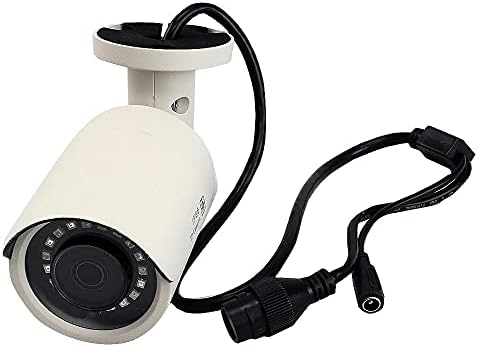 GW5037IP 5-Мегапикселова камера за видеонаблюдение фиксиран обектив HD IP PoE 2,8 мм, издръжлив Метален Корпус, Вграден
