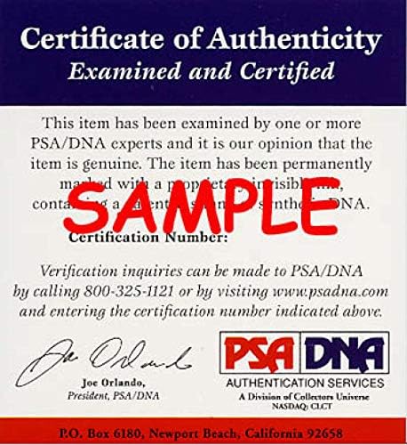 Автограф на мини - Каската Каубои с Автограф от ДНК на Дон Мередита от PSA