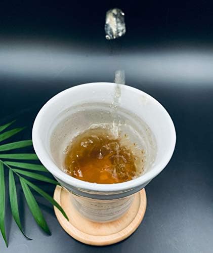 Керамичен комплект Японски Чаени Чаши МИНОЯК AWASAKA с изображение на ръка, могат да се мият в съдомиялна
