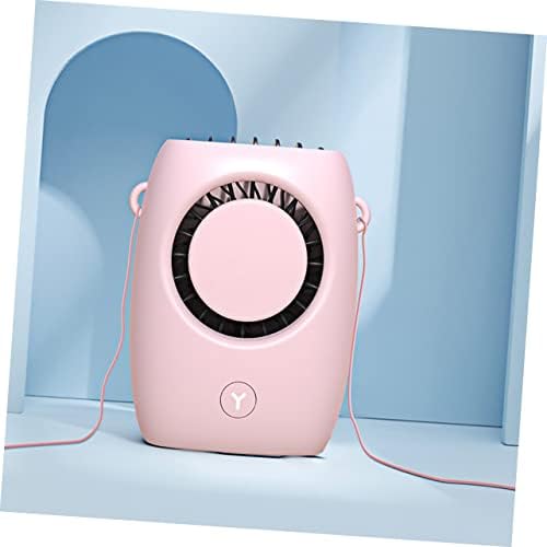 SOLUSTRE 1 Комплект Мини-Шиен Вентилатор USB-Фенове Ръчни Вентилатори Мини-Охлаждащ Вентилатор Преносим Окачен на Шийката на