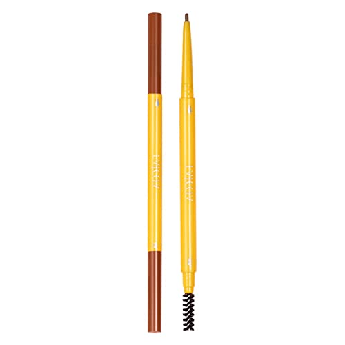 Тънък молив за вежди с две глави 1,5 мм, Не оставляющий следи от Молив За вежди, Не кровоточащий, който предпазва от изпотяване
