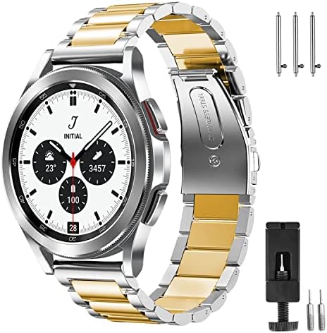 SHANGPULE е Съвместим с Samsung Galaxy Watch 5 Band 40 мм/44 мм/Pro 45 мм, Galaxy Watch 4 джапанки 40 мм/44 мм,