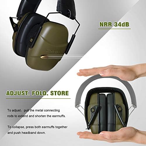 ucho 34dB Slim Защита на ушите от шум - Специално Разработени ушни съединители Улесняват тегло и осигуряват максимална защита на слуха