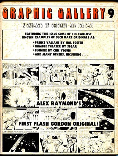Каталог графична галерия №9 1976-оригинално изкуство комикс-Сегар-Фразетта-Райтсон-Джи
