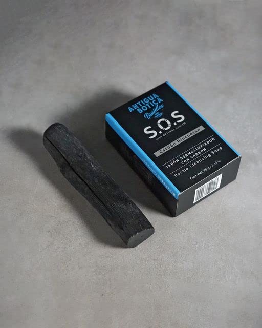 S. O. S SKIN OPTIMAL SYSTEM Японското сапун за лице Binchotan 3,18 грама. част от сапун