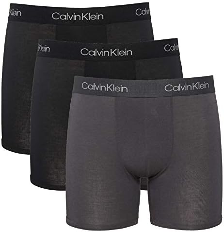 Calvin Klein Мъжки Слипове-Боксерки от Модала за тяло 3 опаковки