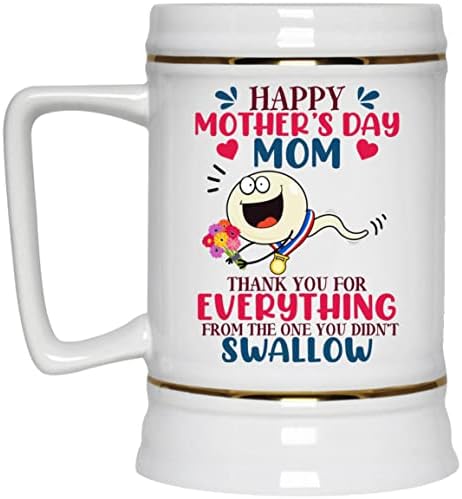 UrVog От Деня на майката, Мама, Благодаря Ти За Всичко, Което не е Погълнало Смешна сперматозоиди, Кафеена