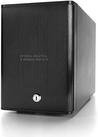 Корпус с външен диск Oyen Digital Mobius Pro 5C с 5 отделения за USB-C (3N5-C-M)