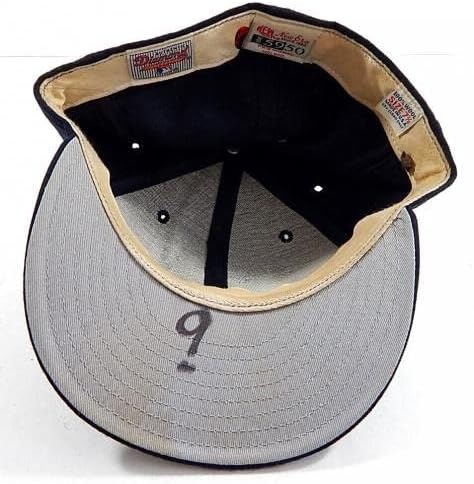 1990 's Детройт Тайгърс #9 Детска шапка New Era 5950 7 3/8 - Използваните в играта шапки MLB