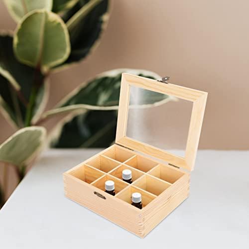 Zerodeko Кутия-Органайзер за съхранение на козметика, Флакони за съхранение на етерични масла, Кутии за съхранение: