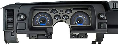 Цифрови таблото Dakota 90 91 92 Chevy Camaro Аналогов Таблото с касетъчни от Въглеродни влакна Синьо VHX-90C-CAM-C-B