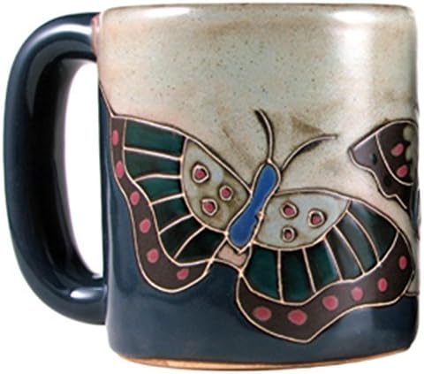 Керамична чаша Mara - Синята Пеперуда - 16 грама
