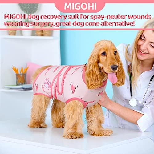 Костюм за възстановяване на кучета MIGOHI, Костюм за възстановяване след операцията за кучета за премахване на Кастрационных