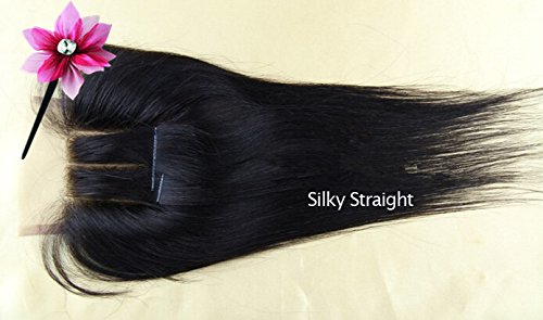 2018 Популярни DaJun Hair 8A 3-Лентов Лейси Закопчалката С Лъчите на Преки Перуански Дева Коса Комплект От 3 греди И с Естествен