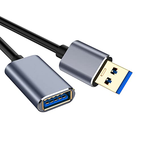 USB-удължител 3,3 фута, 10 бр., USB удължителен кабел USB 3.0, съвместим с уеб-камера, телефон, USB възел, мишка, клавиатура,