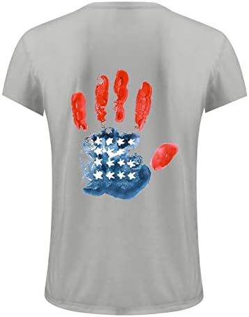 MIASHUI Мъжки Ризи Пакет Мъжка Мода Пролет Лято Ежедневни Тениска С Къс ръкав и кръгло деколте с Камуфляжным Принтом Мъжки