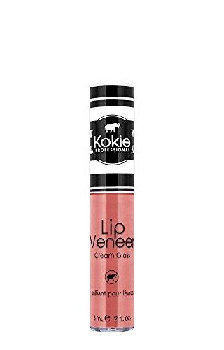 Крем-блясък за устни Kokie Cosmetics Lip Veneer Cream, Сърца, Delight, 0,2 Течни унции