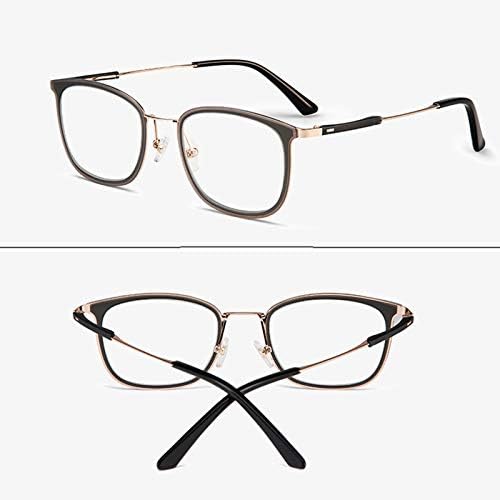 ZXCVBAS Очила за четене с умен увеличение за защита от uv, HD Антирадиационные, HD Ультралегкие Очила за четене с автоматично