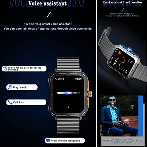 D09 Смарт часовници 1,83 С пълен сензорен екран, Bluetooth Предизвикателство Смарт Гривна Монитор на сърдечния ритъм Сън Фитнес