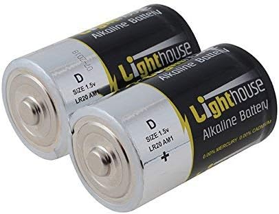 Фар - Алкални батерии D LR20 капацитет 14800 ма, 2 литра / HBATD