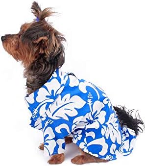 Хавайска риза Dog Aloha с шарките в тон класически цветове Хибискус, XLarge размер