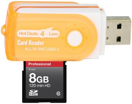 Високоскоростна карта памет 8GB Class 10 SDHC Team 20 MB /s. Най-бързата карта на пазара за цифров фотоапарат CANON SD900 SD940 е. В комплекта е включен и безплатен високоскоростен USB ад?