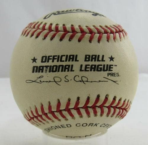 Арт Шамски Подписа Автограф Rawlings Baseball В100 - Изкуството на MLB с Автограф