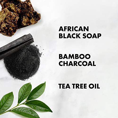 Shea Moisture Африкански черен сапун с бамбуковым въглища Шампоан за дълбоко почистване на 13 грама / 384 мл