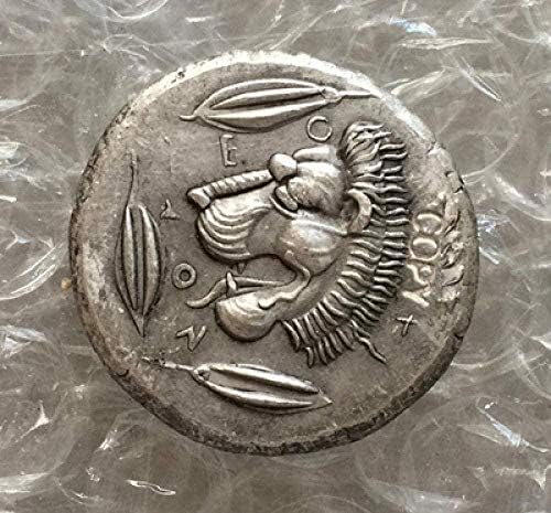 Тип монети на повикване: 43 Гръцки Копирни Монети Неправилен размер Копирни Украса за Събиране на Подаръци Колекция