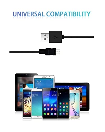 Кабел за бързо зарядно устройство ГАЙ-TECH Micro USB Кабел за пренос на данни, Съвместим с контролера LG, HTC PS4 Xbox