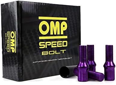 OMP SPEED Комплект от 20 джанти винтове с метрична резба M12 x 1.5 Дължина 17/19 27 мм цвят и материал DIN 10.9