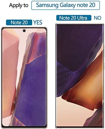 [2] за Samsung Galaxy Note 20 Защитно фолио за екрана, защита от надзъртане, защита от надраскване, защитен слой