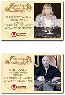 Луксозна тениска Мазнините Birds с автограф Оливия Нютън-Джон и Джон Траволты