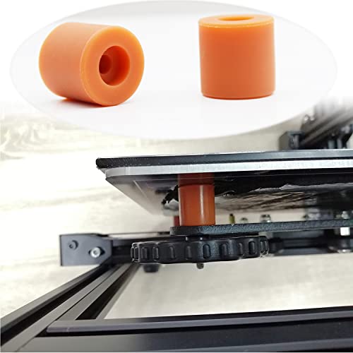 Детайли за изравняване на топлинна подава 3D принтер LYMGS 0,62 , трайни закрепване на силиконовата колона с височина