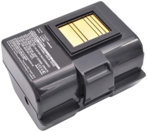 Батерия за цифров принтер Synergy, съвместими с вашия принтер Zebra QLn220HC, (литиево-йонна, 7,4 В, 4400 mah) голям капацитет, подмяна на батерията Zebra AT16004, BTRY-MPP-34MA1-01, P1023901
